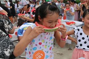 吃瓜大赛小朋友,吃瓜大赛萌娃风采